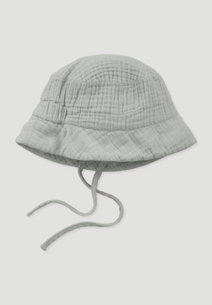 Musselin Fischerhut aus reiner Bio-Baumwolle