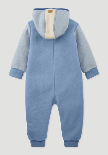 Soft fleece overall made from pure organic cotton - 1