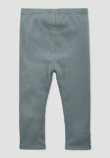 Organic cotton trousers with organic merino wool - 1