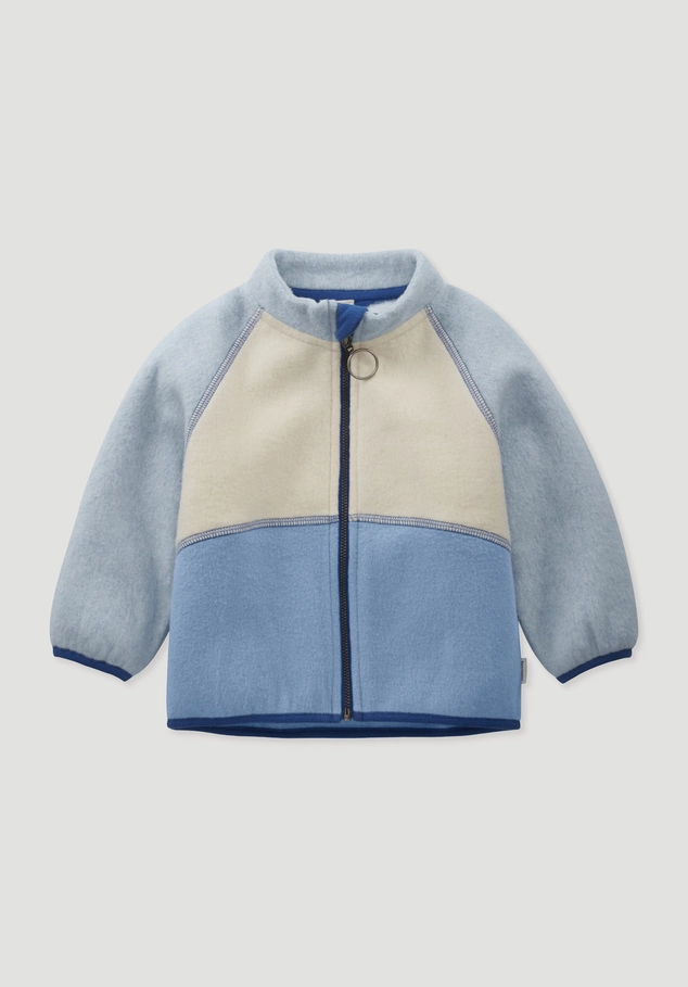 Softfleece Jacke aus reiner Bio-Baumwolle