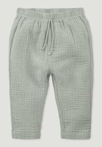 Pure organic cotton muslin pants
