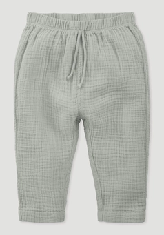 Pure organic cotton muslin pants