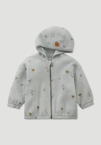 Fleece Jacke reiner Bio-Baumwolle - 0