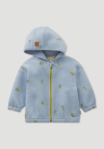 Fleece Jacke aus reiner Bio-Baumwolle Fleece Jacke aus reiner Bio-Baumwolle