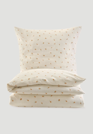 Muslin bed linen made from pure organic cotton