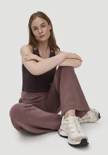 Fleece trousers Relaxed ACTIVE LIGHT made from pure organic cotton - 3