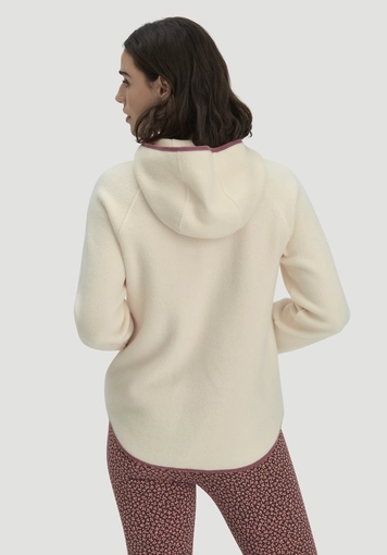 Fleece hoodie Relaxed ACTIVE LIGHT made of pure organic cotton - 2