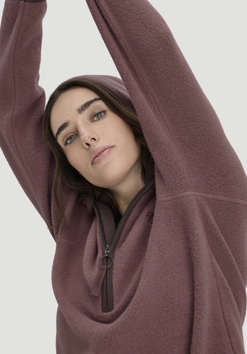 Fleece Hoodie Relaxed ACTIVE LIGHT aus reiner Bio-Baumwolle - 3