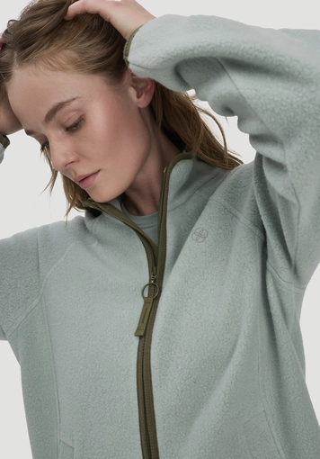 Fleece jacket Relaxed ACTIVE LIGHT made of organic cotton - 3