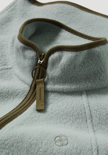 Fleece jacket Relaxed ACTIVE LIGHT made of organic cotton - 5