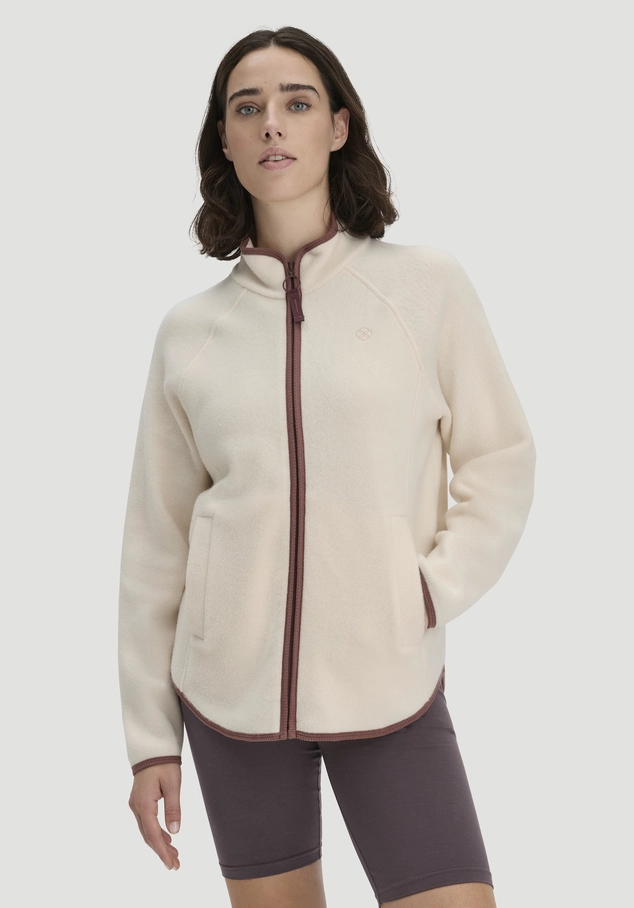 Fleece Jacke Relaxed ACTIVE LIGHT aus Bio-Baumwolle