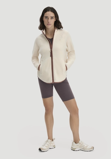 Fleece Jacke Relaxed ACTIVE LIGHT aus Bio-Baumwolle - 1