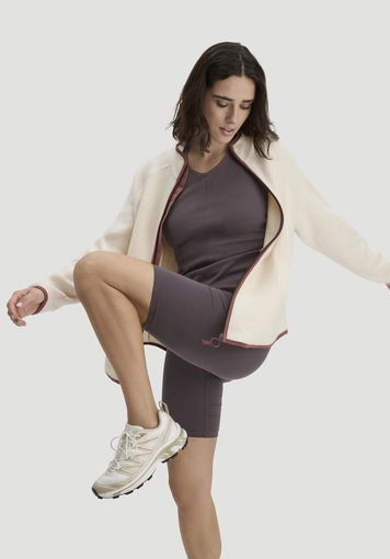 Fleece Jacke Relaxed ACTIVE LIGHT aus Bio-Baumwolle - 4