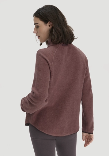 Fleece Jacke Relaxed ACTIVE LIGHT aus Bio-Baumwolle - 2