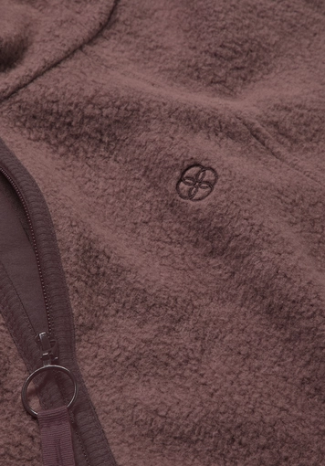 Fleece Jacke Relaxed ACTIVE LIGHT aus Bio-Baumwolle - 5