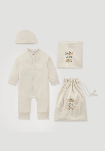Erstausstattung Newborn im Set aus reiner Bio-Baumwolle