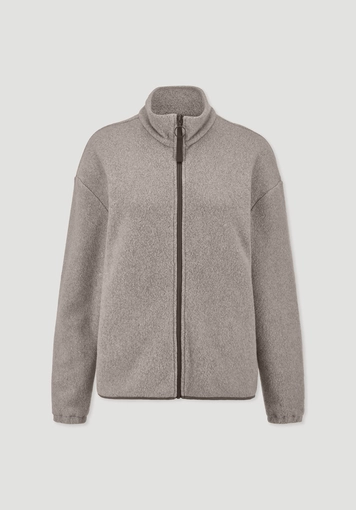 Fleece jacket Relaxed ACTIVE LIGHT made of pure organic cotton