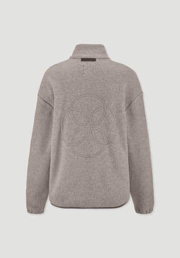 Fleece Jacke Relaxed ACTIVE LIGHT aus reiner Bio-Baumwolle - 6