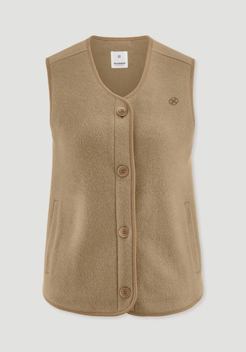 Fleece Weste Relaxed ACTIVE LIGHT aus reiner Bio-Baumwolle Fleece Weste Relaxed ACTIVE LIGHT aus reiner Bio-Baumwolle