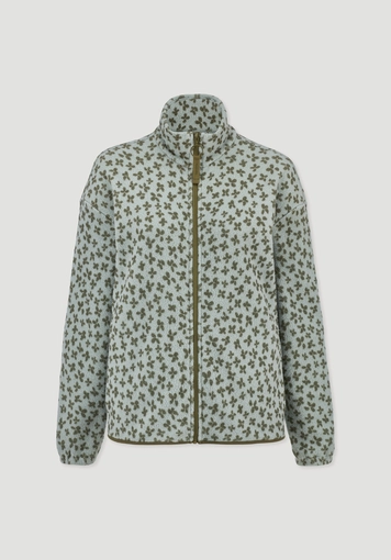 Fleece Jacke Relaxed ACTIVE LIGHT aus reiner Bio-Baumwolle