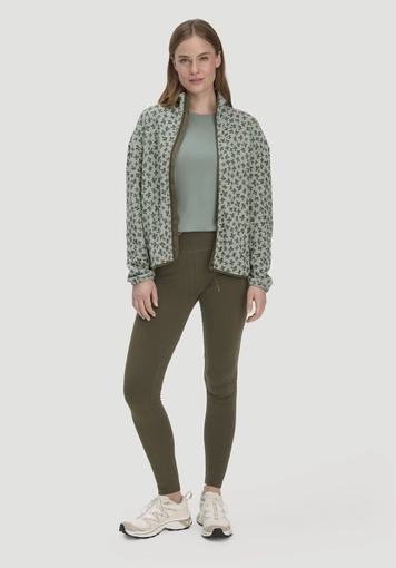 Fleece Jacke Relaxed ACTIVE LIGHT aus reiner Bio-Baumwolle - 1