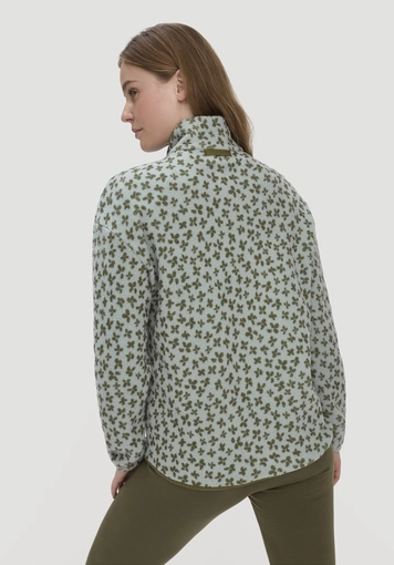 Fleece jacket Relaxed ACTIVE LIGHT made of pure organic cotton - 2