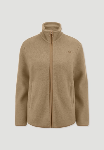 Fleece Jacke Relaxed ACTIVE LIGHT aus reiner Bio-Baumwolle - 5