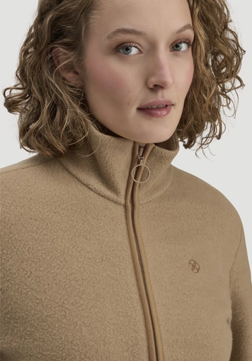 Fleece Jacke Relaxed ACTIVE LIGHT aus reiner Bio-Baumwolle - 3