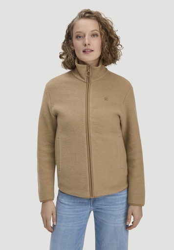 Fleece Jacke Relaxed ACTIVE LIGHT aus reiner Bio-Baumwolle - 4