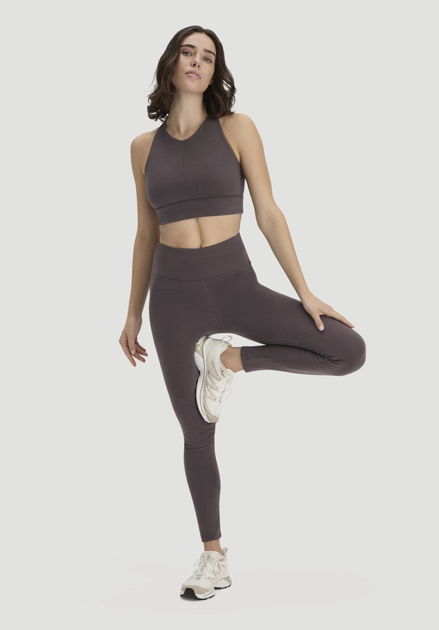Leggings high waist ACTIVE COMFORT made of organic cotton