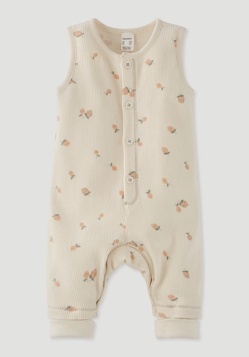 Piqué romper made from pure organic cotton Piqué romper made from pure organic cotton
