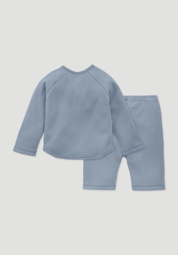 Piqué first set made from pure organic cotton - 1