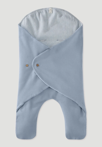 Piqué Einschlagdecke aus reiner Bio-Baumwolle