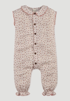 Muslin romper made of pure organic cotton