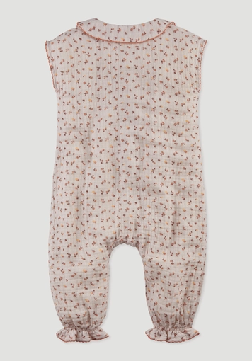 Muslin romper made of pure organic cotton - 1