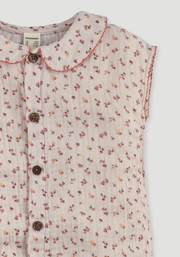 Muslin romper made of pure organic cotton - 2