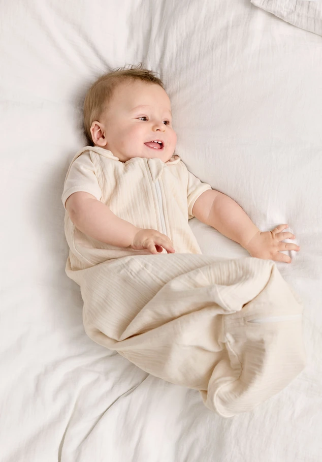Muslin sleeping bag made from pure organic cotton