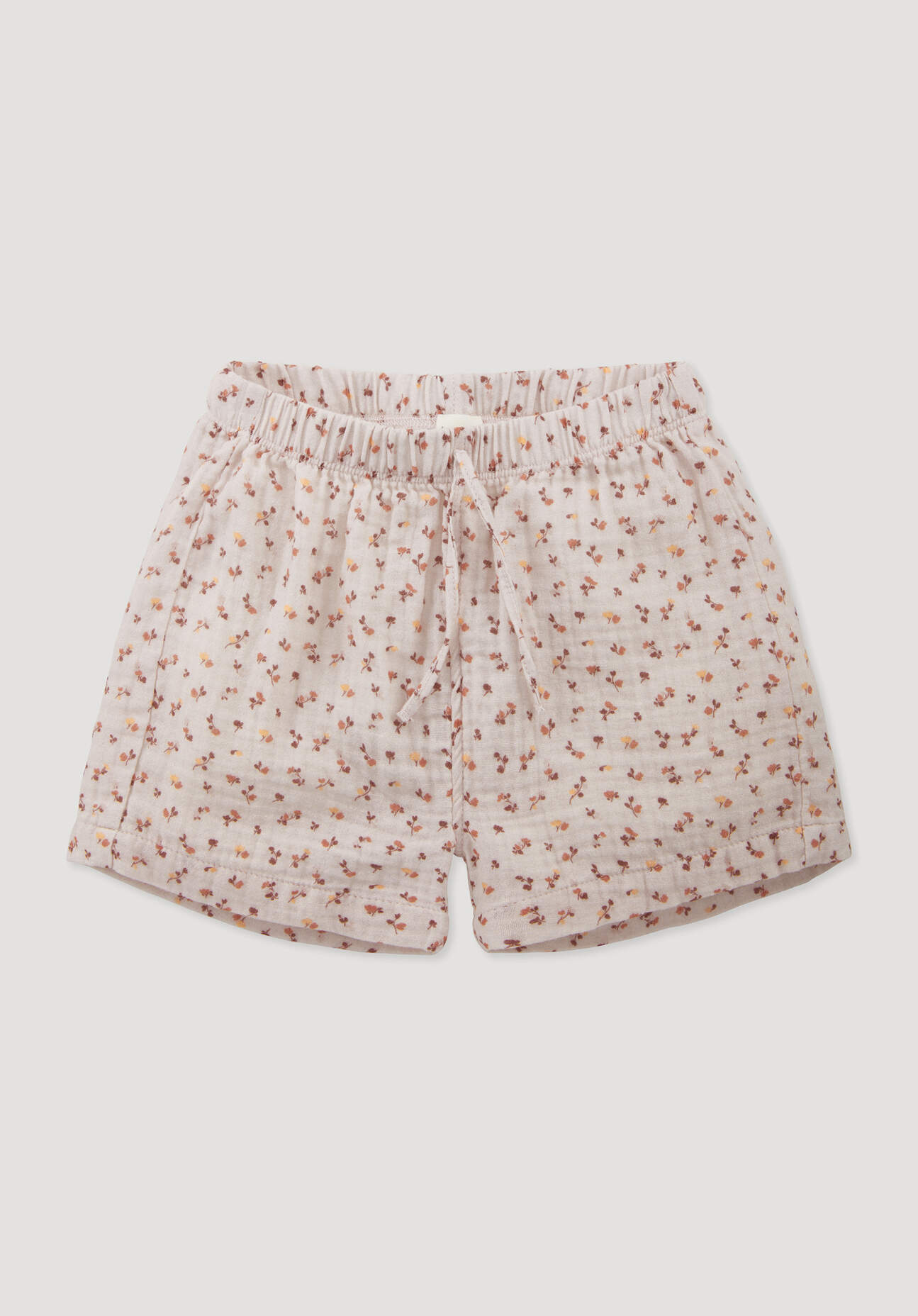 hessnatur Baby Musselin Shorts aus Bio-Baumwolle - orange Größe 86/92