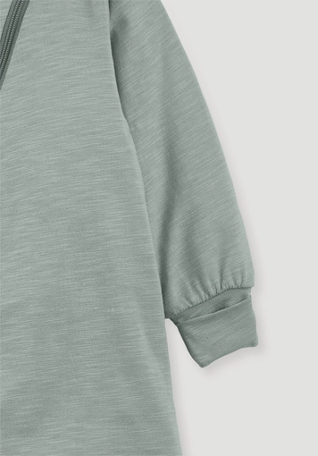 Light slub jersey sleeping bag made from pure organic cotton - 3