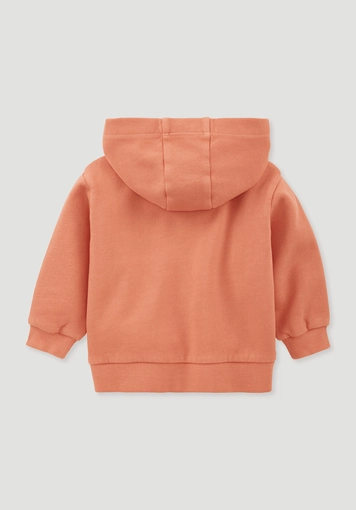 Sweatjacke BETTER RECYCLING aus reiner Bio-Baumwolle - 1