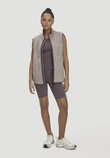 Fleece Vest Regular ACTIVE LIGHT made of pure organic cotton - 1