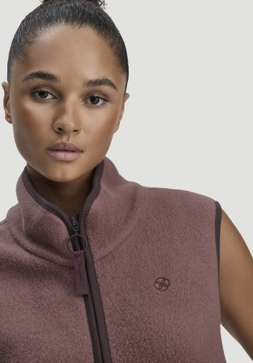 Fleece Weste Regular ACTIVE LIGHT aus reiner Bio-Baumwolle - 3