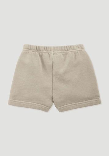 Organic cotton sweatshorts with recycled cotton - 1