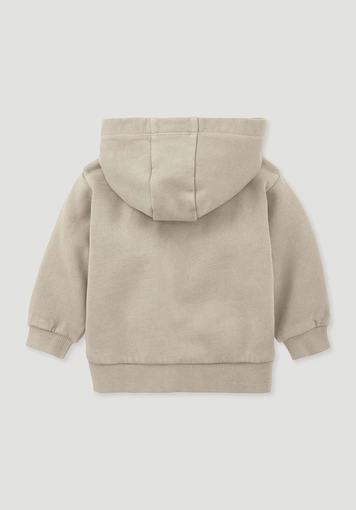 Sweatjacke Regular aus Bio-Baumwolle mit recycelter Baumwolle - 1