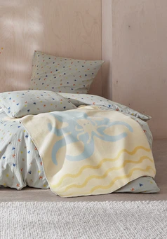 Baby & Kinder Decke aus reiner Bio-Baumwolle