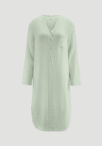 Musselin Nachthemd Relaxed PURE COMFORT aus reiner Bio Baumwolle