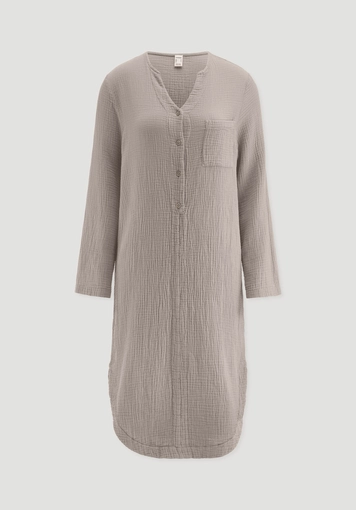 Muslin nightdress Relaxed PURE COMFORT made from pure organic cotton