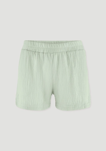 Muslin sleep shorts PURE COMFORT made from pure organic cotton Muslin sleep shorts PURE COMFORT made from pure organic cotton