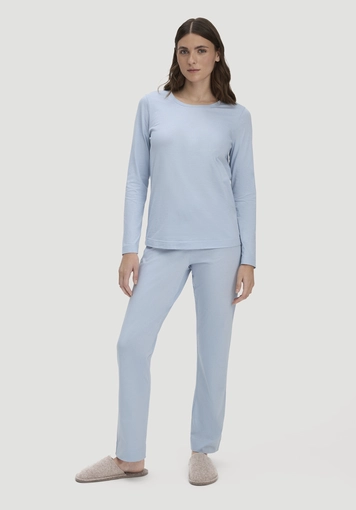 Schlafhose PURE COTTON aus reiner Bio-Baumwolle - 0