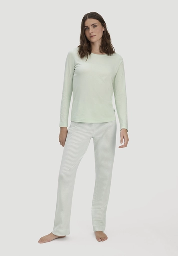 Schlafhose PURE COTTON aus reiner Bio-Baumwolle - 0